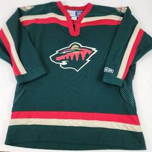 Minnesota Wild Jersey Youth LXL Good Condition