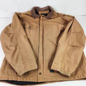 Mens Berne Barn Coat Brown Size 2XLT Great Work Coat