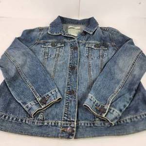 Womens Old Navy Jean Jacket Button Close Size Large