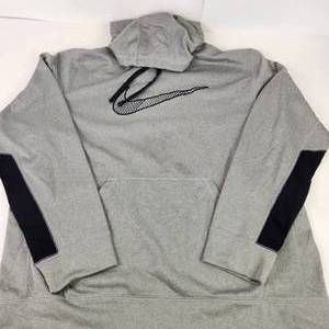 Mens GrayBlack Nike Therma-Fit Hoodie Size XL