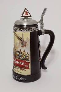 lot 36 image: Anheuser-Busch Collectors Club 2003 Membership Stein