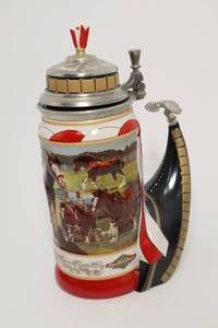 lot 46 image: The Budweiser Champion Series Stein