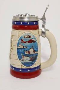 lot 51 image: U.S. Armed Forces Coast Guard Stein