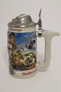 lot 59 image: Budweiser Honoring Tradition And Courage Series Marine Stein
