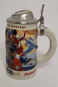 lot 60 image: Budweiser Honoring Tradition And Courage Series Coast Guard Stein