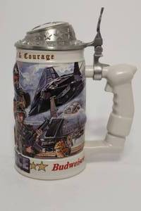 lot 61 image: Budweiser Honoring Tradition & Courage Series Air Force Stein