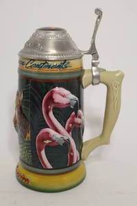 lot 65 image: Budweiser Animals Of The Seven Continents Series Stein