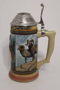 lot 69 image: Budweiser Animals Of The Seven Continents Series Stein