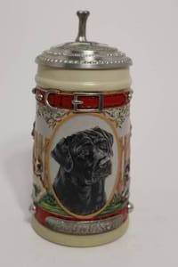 lot 79 image: Budweiser Mans Best Friend Series Stein