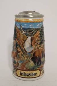 lot 84 image: Budweiser America The Beautiful Series Stein