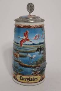 lot 85 image: Budweiser America The Beautiful Series Stein