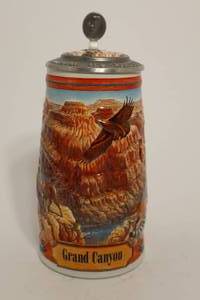lot 87 image: Budweiser America The Beautiful Series Stein