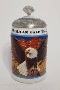 lot 91 image: The American Bald Eagle Stein Series