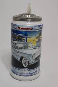 lot 112 image: Budweiser Classic Car Series Stein