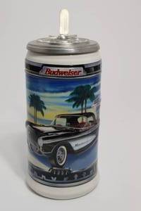 lot 114 image: Budweiser Classic Car Series Stein