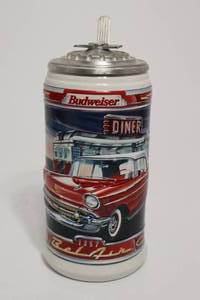 lot 117 image: Budweiser Classic Car Series Stein