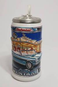 lot 118 image: Budweiser Classic Car Series Stein