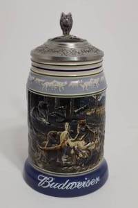 lot 127 image: Anheuser-Busch, Inc.  The Wolf Pack Series Stein