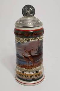 lot 131 image: Budweiser American Wildlife Stein Series