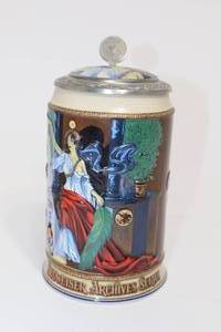 lot 134 image: Budweiser Archive Series Stein