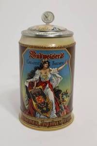 lot 135 image: Budweiser Archive Series Stein