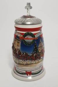 lot 146 image: 2001 Budweiser Holiday Stein