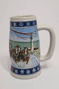 lot 171 image: 1995 Budweiser Holiday Stein