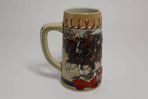 lot 188 image: Ceramarte Brazil Handcrafted Expressly For Anheuser-Busch, Inc. Stein