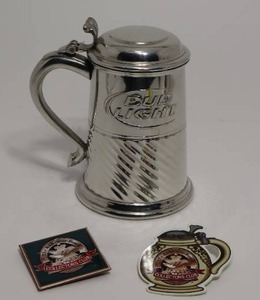 lot 195 image: Bud Light  Logo Stein  CS605