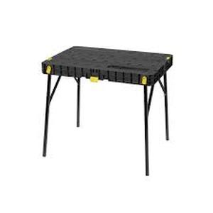 Stanley 33-12 in. x 23-12 in. Fold-Up Workbench   Customer Return See Pictures