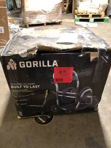 Gorilla 250 ft. Aluminum Heavy-Duty Hose Reel Cart  Customer Return See Pictures