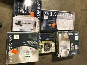 Lot of Assorted Fans Various Models and Conditions Customer Return See Pictures