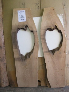 Two Red Oak Picture Frames, 62L...