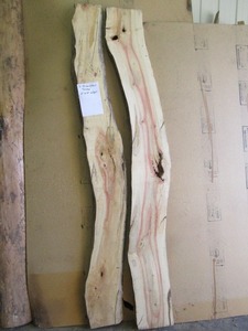 Two Boxelder Slabs, 2 x 89L ...