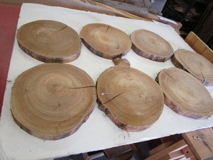 Seven Black Ash Cookies, 9...