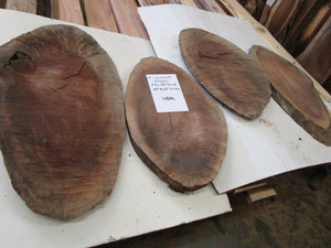 Four Walnut Ovals, 14 to 16...