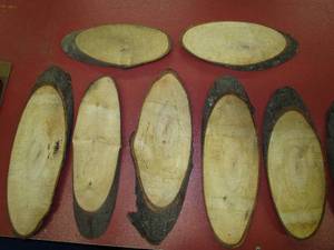 Eight Maple Ovals, 9 to 13 Long  ...