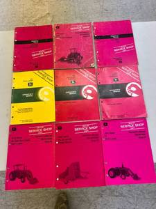lot 22 image: John Deere Dealer Service Shop Manuals