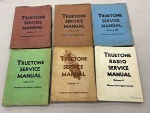 lot 24 image: Truetone Service Manuals Volume 1-6