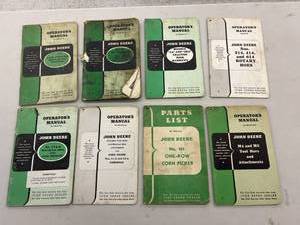 lot 27 image: John Deere Operators Manuals