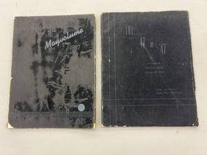 lot 34 image: Mayville High School Yearbooks 1937 & 1947 - The Mayvolume