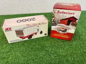 lot 85 image: Budweiser Stein & 2000 Ace Hardware Truck