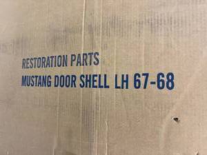 lot 164 image: NIB 1967-1968 Ford Mustang Door Shell LH