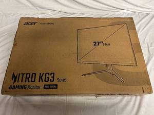 lot 1 image: Acer Nitro KG3 Gaming Monitor