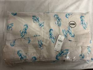 lot 60 image: Anthropologie Plus The Colette Cropped Wide Leg Pants
