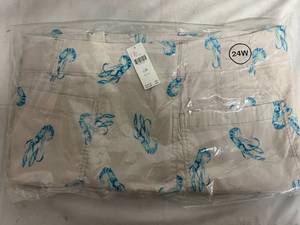lot 67 image: Anthropologie Plus The Colette Cropped Wide Leg Pants