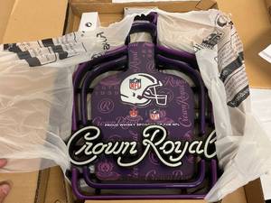 lot 71 image: Crown RoyalNFL Themed LED Sign