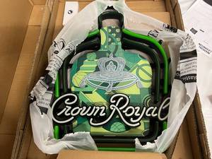 lot 74 image: Crown RoyalNBA Themed LED Sign