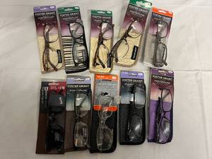 lot 87 image: 10 Variety Reading Glasses