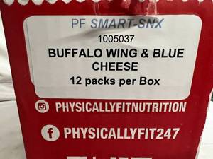 lot 118 image: 12 Bags of Smart-Snx Crispy Protein Bites - Buffalo Blue Cheese